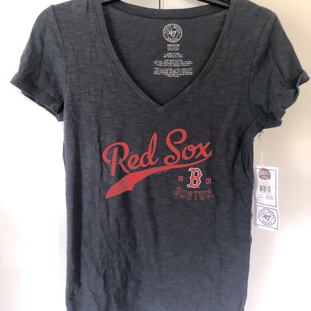 Women’s Red Sox blue medium tee shirt